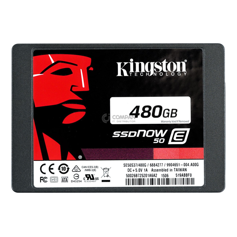 SE50S37-480G KINGSTON SSD 480GB SATA 6G 2.5" SFF