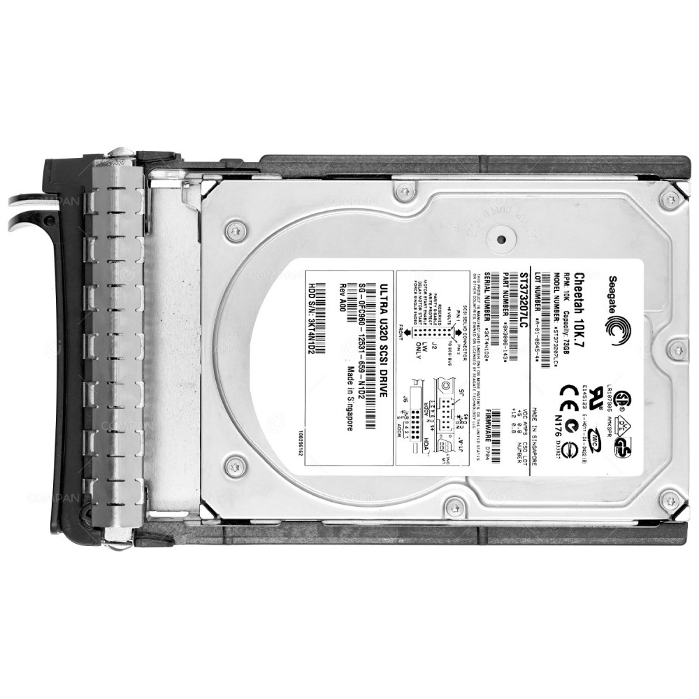 ST373207LC SEAGATE 73GB 10K U320 SCSI 3.5 LFF HOT-SWAP