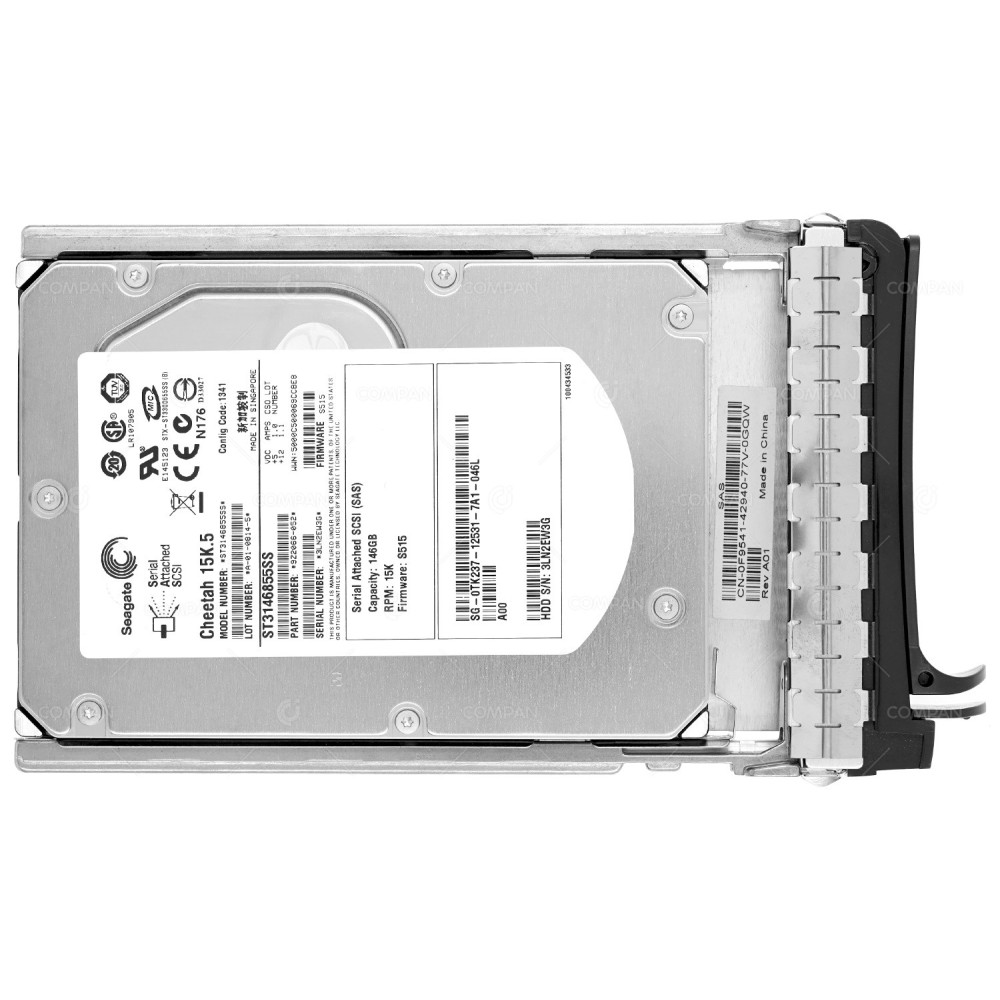 TK237 DELL HDD 146GB 15K SAS 3G 3.5" LFF HOT-SWAP
