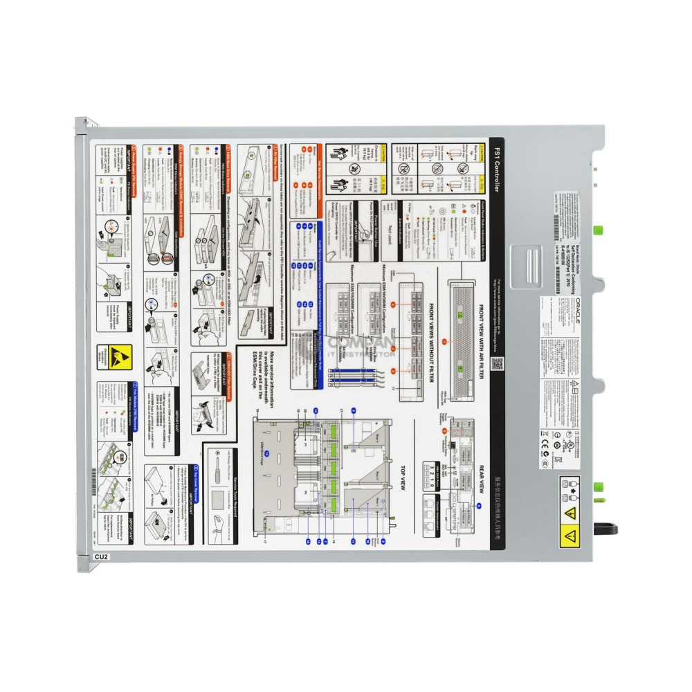 X4270 M3-4SFF-4ESM SUN ORACLE NETRA X4270 M3 2X INTEL XEON E5-2620 208GB RAM