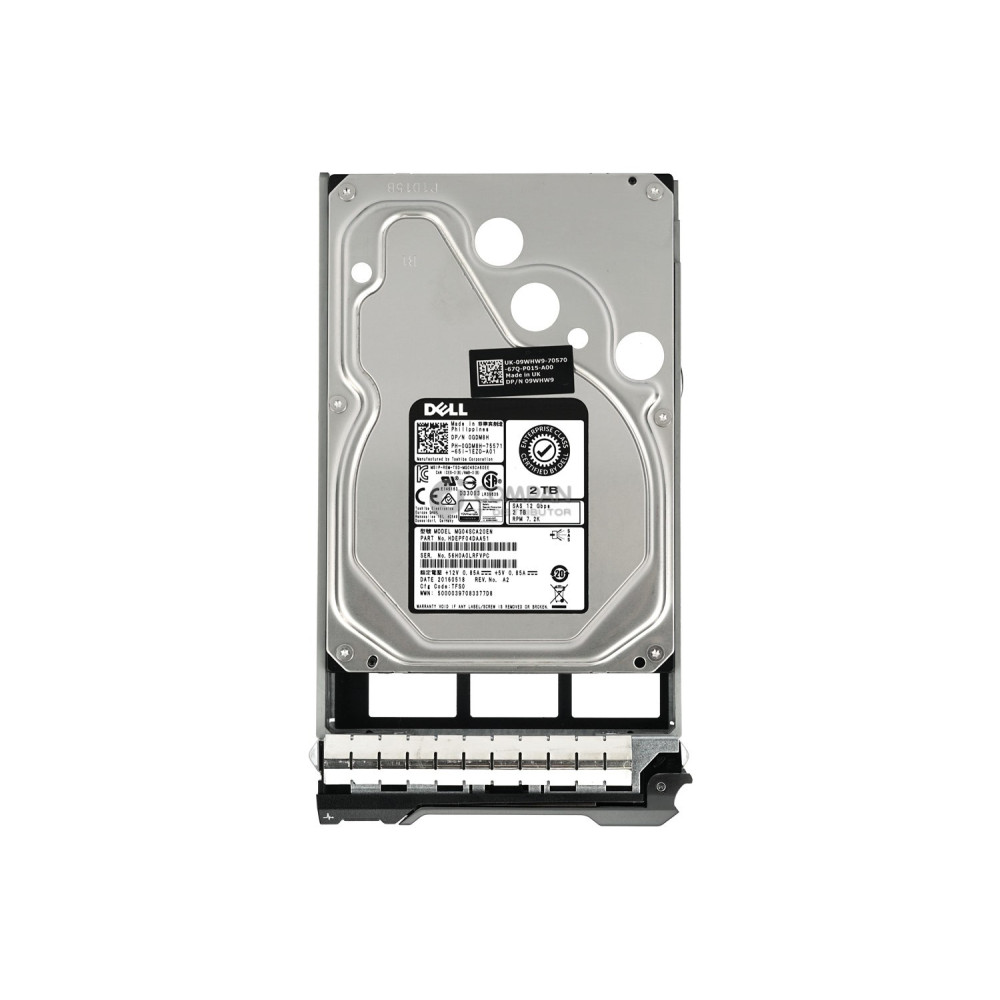 VYRKH DELL HDD 2TB 7.2K SAS 6G 3.5" LFF HOT-SWAP