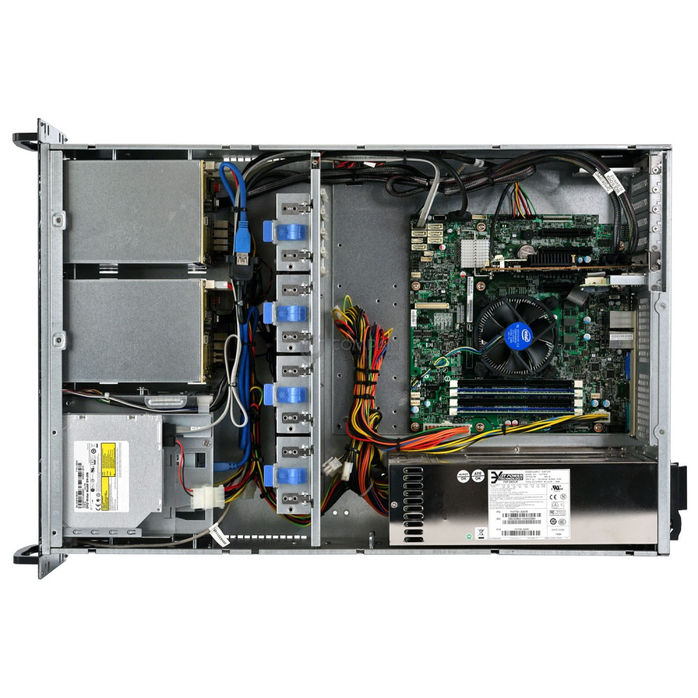 Intel Corporation S1200RP 1x Intel Xeon E3-1240 v3 @ 3.40GHz(4-CORES) RAM 16GB(2x 8GB  DDR3 ) 6x 900GB(6x SAS )