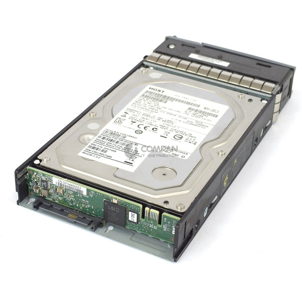 X306A-R6 NETAPP HDD 2TB 7.2K SATA 6G 3.5" LFF FOR FAS2240-4 DS4246