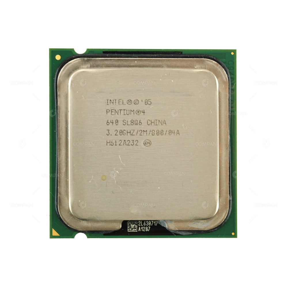 SL8Q6 INTEL PENTIUM  4 640 3.20GHZ 800MHZ 2MB LGA775 CACHE