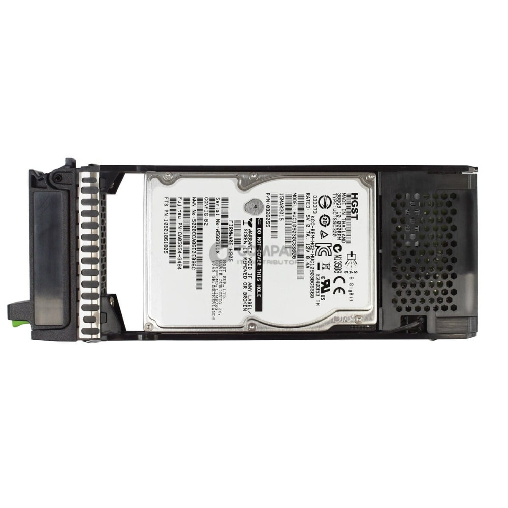 CA07339-E694 FUJITSU HDD 300GB 10K SAS 6G 2.5 SFF HOT-SWAP ETERNUS DX S2