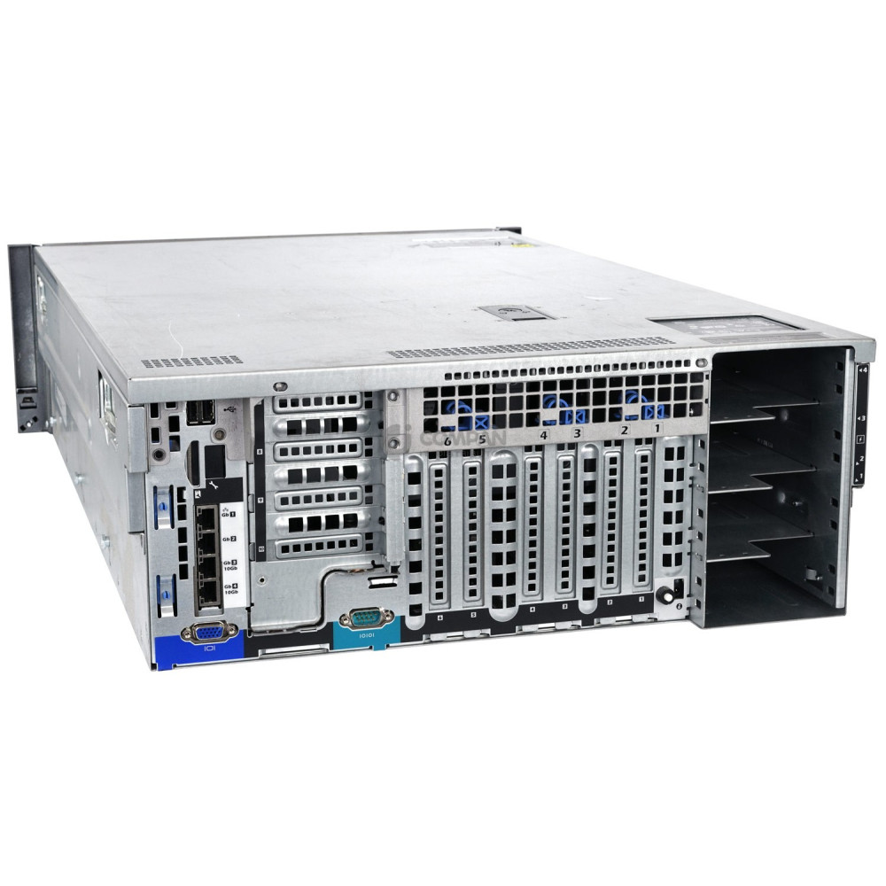 DELL POWEREDGE R910-16SFF 4 x INTEL XEON E7- 4807 , 128GB RAM , 4 X 300GB SAS