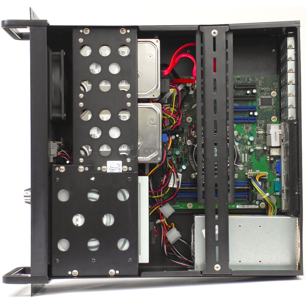 INDUSTRIAL PC FUJITSU TX1310 M1 1X E3-1226 V3 @ 3.30GHZ RAM 8GB 4X 500GB