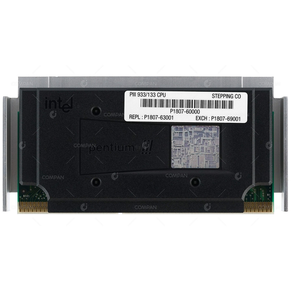 P1807-63001 INTEL PENTIUM III 933MHZ 256KB CACHE 11.61W TDP H-PBGA479