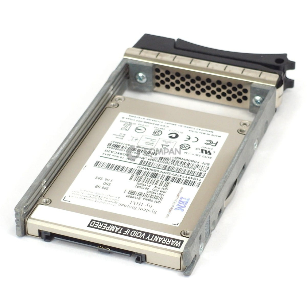 49Y2062 IBM SSD 200GB SAS 3G 2.5" SFF HOT-SWAP FOR DS3524