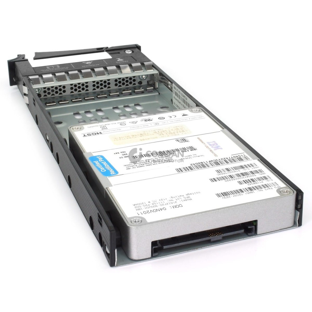 00L4596 IBM SSD 300GB SAS 2.5" SFF HOT-SWAP FOR IBM STORWIZE V7000 G1