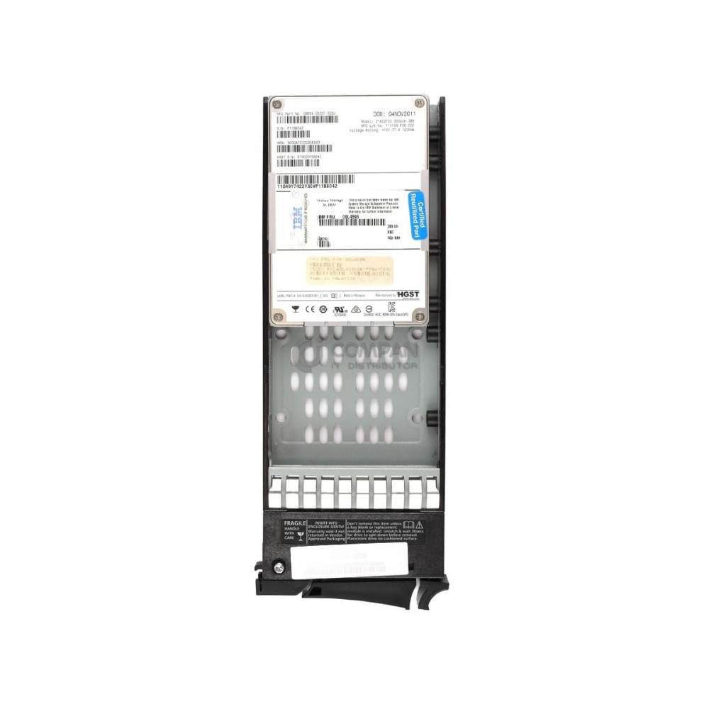 00L4596 IBM SSD 300GB SAS 2.5" SFF HOT-SWAP FOR IBM STORWIZE V7000 G1