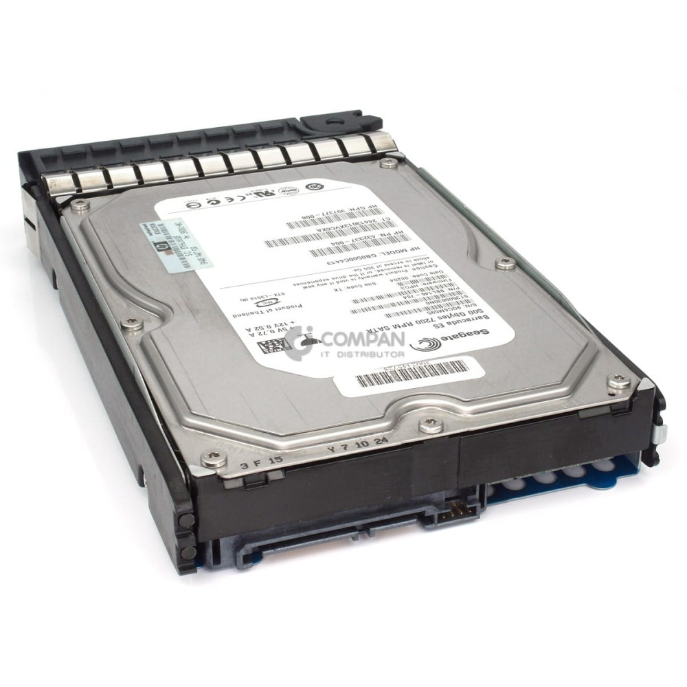 395501-001 HP HDD 500GB 7.2K SATA 3.5" LFF