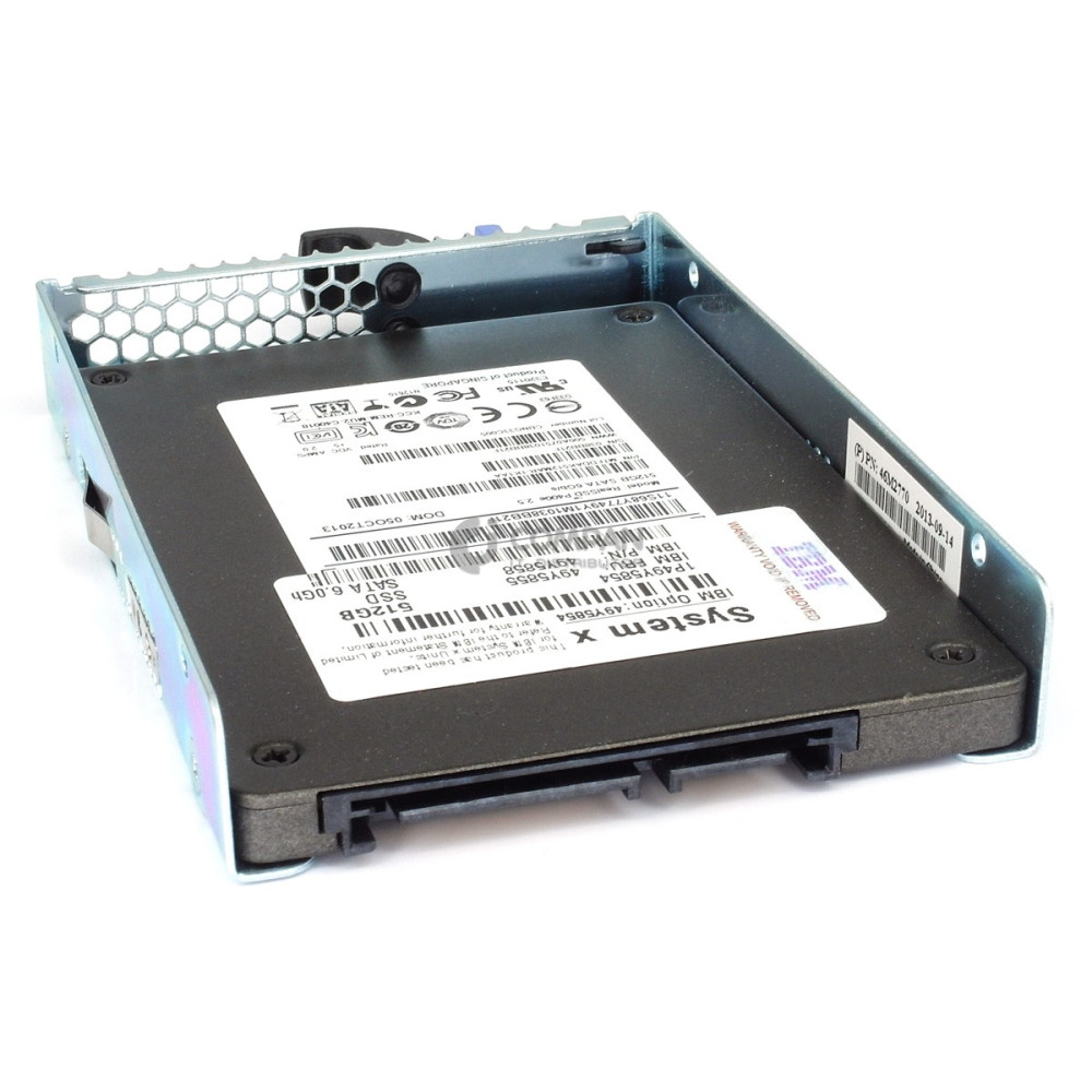 49Y5855 IBM HARD DRIVE 512GB 6G 2.5 SSD SATA III 49Y5858, 49Y5854