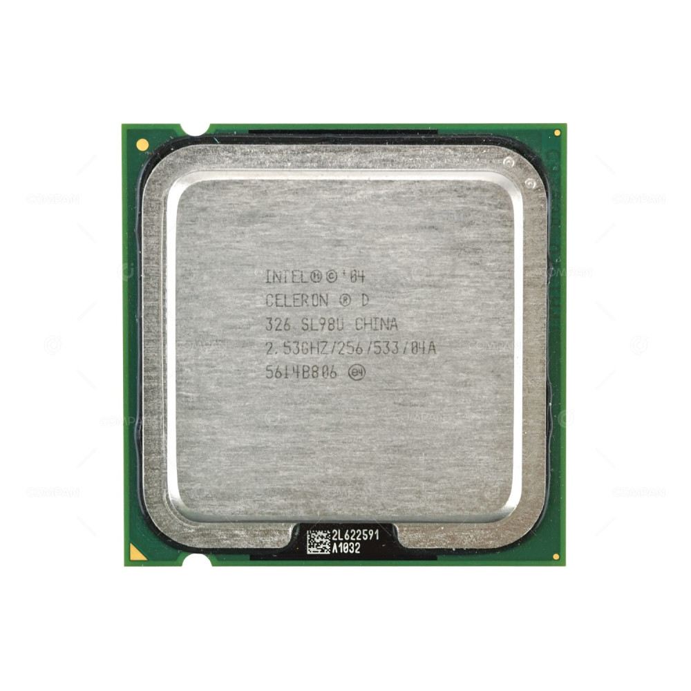 SL98U INTEL CELERON D326 2.53GHZ 1CORE 256KB CACHE 84W SOCKET LGA775