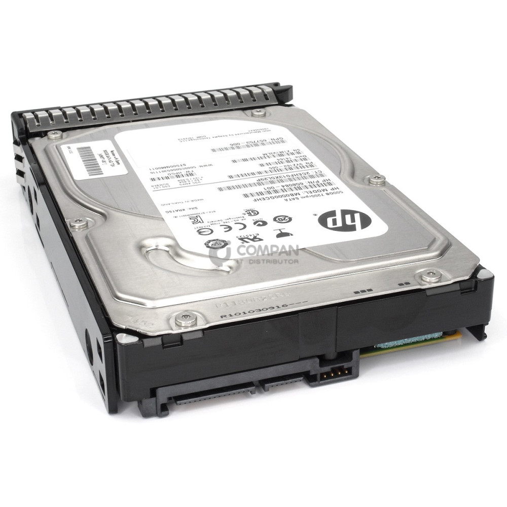 658084-001 HP HDD 500GB 7.2K SATA 6G 3.5" LFF MDL