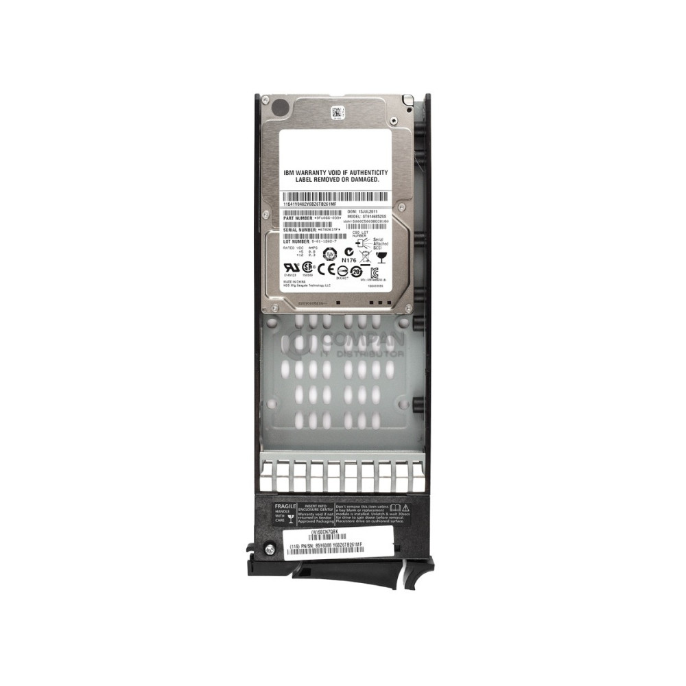85Y6088 IBM HDD 146GB 15K SAS 6G 2.5" SFF HOT-SWAP STORWIZE V7000 G1