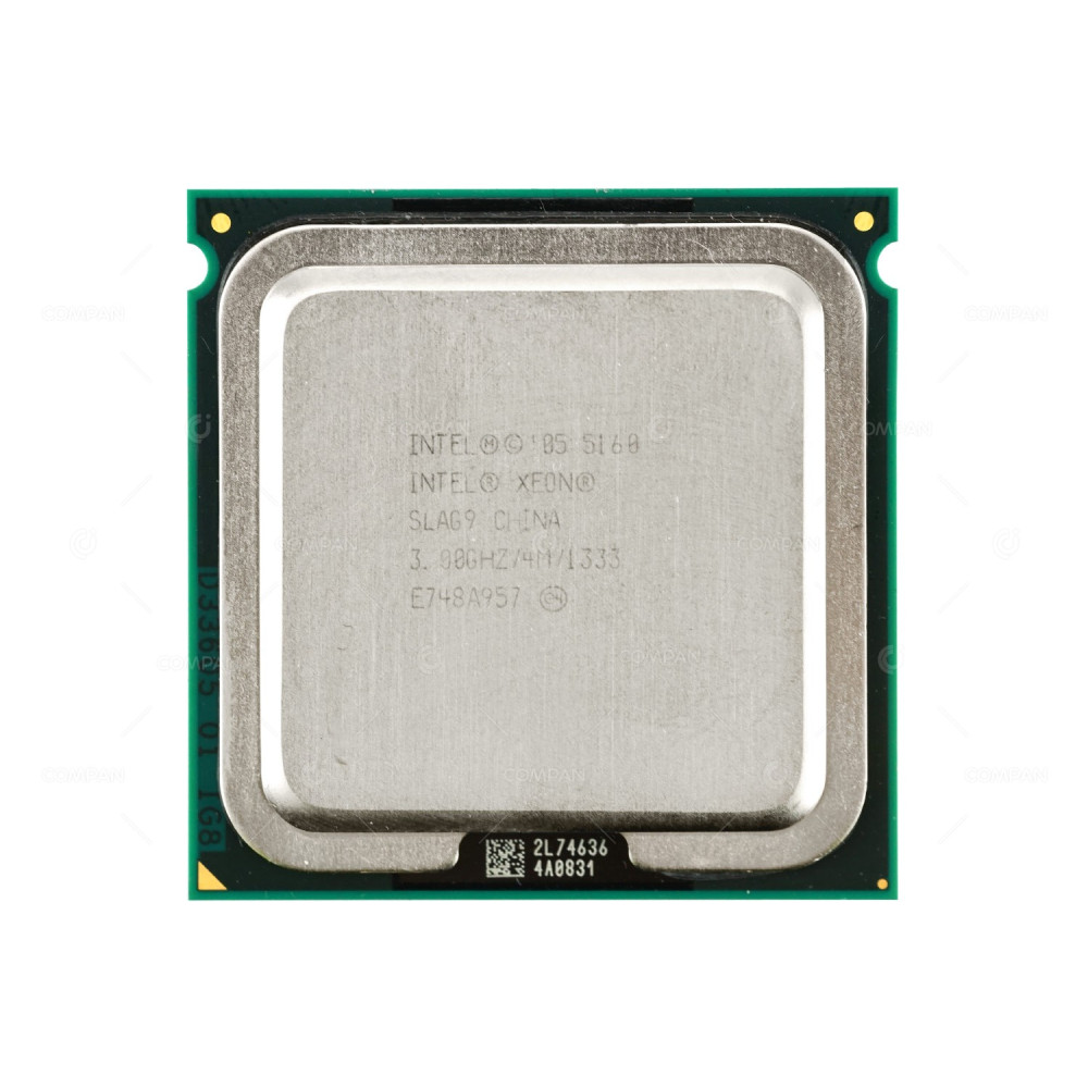 SLAG9 INTEL XEON 5160 3.00GHZ 2CORE 4MB CACHE 80W SOCKET LGA771 SLAG9