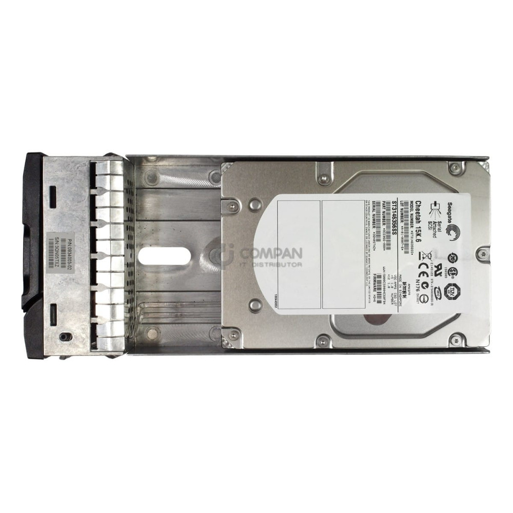 0934003-02 DELL HDD 146GB 15K SAS 6G 3.5" LFF FOR DELL EQUALLOGIC