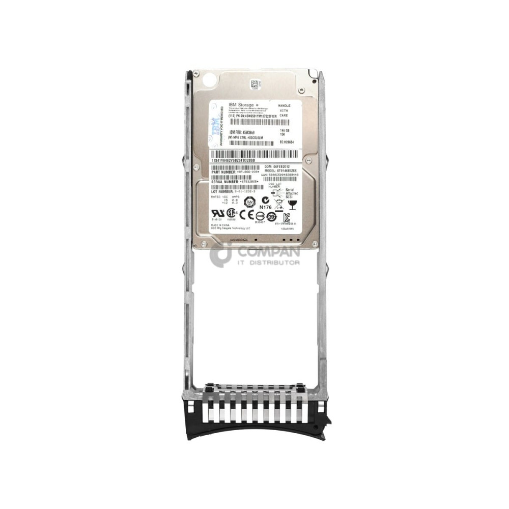 45W3869 IBM HDD 146GB 15K SAS 6G 2.5" SFF HOT-SWAP