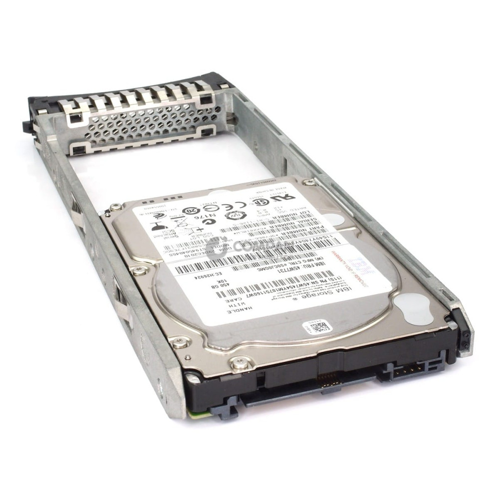 45W7731 IBM HARD DRIVE 450GB 10K 6G 2.5 SAS SFF SED HOT-SWAP