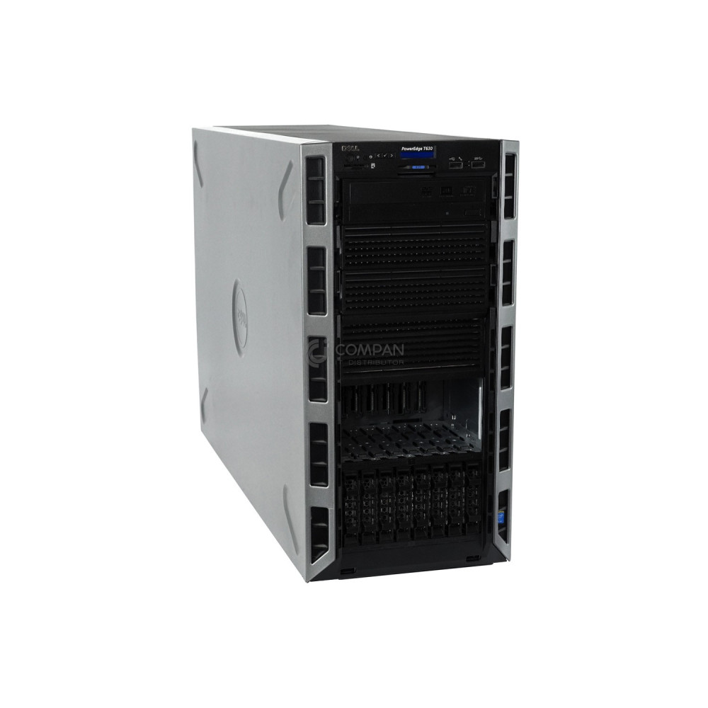 T630-16SFF DELL POWEREDGE T630 1X INTEL XEON E5-2620 V4 @ 2.10GHZ RAM 64GB(4X 16GB  DDR4  4X 2400MHZ ) 2X 300GB5X 1TB(7X SAS )