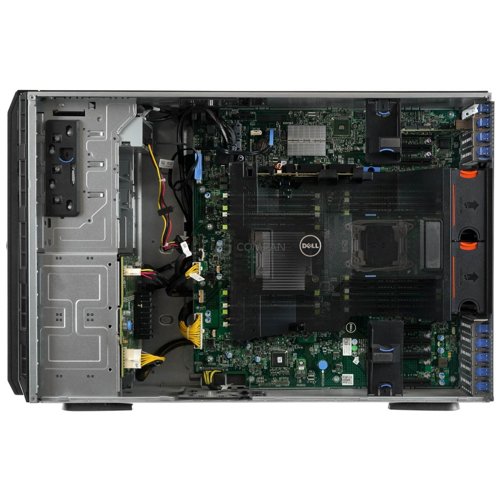 T630-16SFF DELL POWEREDGE T630 1X INTEL XEON E5-2620 V4 @ 2.10GHZ RAM 64GB(4X 16GB  DDR4  4X 2400MHZ ) 2X 300GB5X 1TB(7X SAS )
