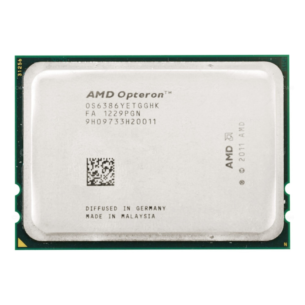 OS6386YETGGHK AMD OPTERON 6386 2.80GHZ 16 CORE 16MB 140W SOCKET G34