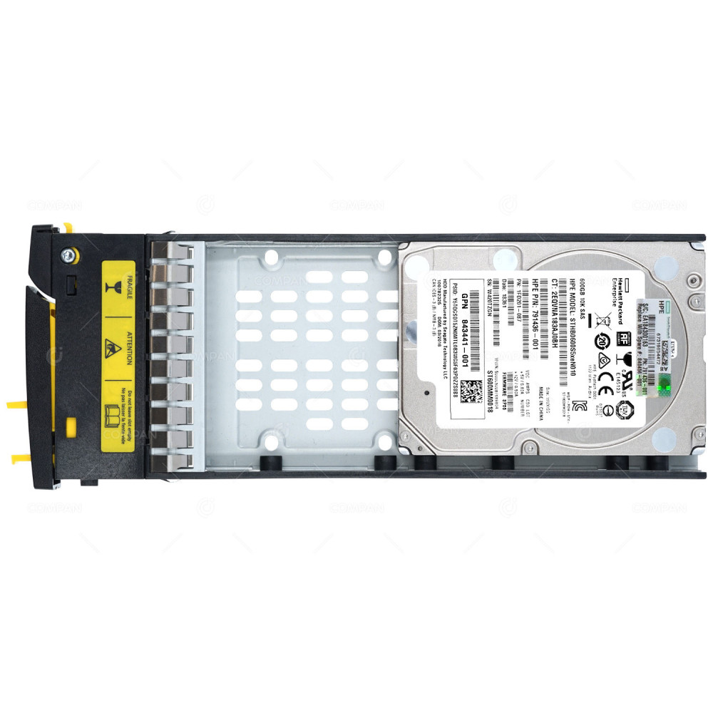 840456-001 HP 600GB 10K 6G 2.5 SFF SAS HOT-SWAP 3PAR 7000 7400 M6710