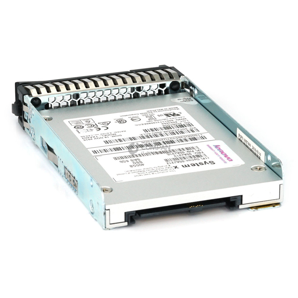00AJ213 IBM SSD 400GB SAS 6G 2.5" SFF HOT-SWAP FOR IBM SYSTEM X M5