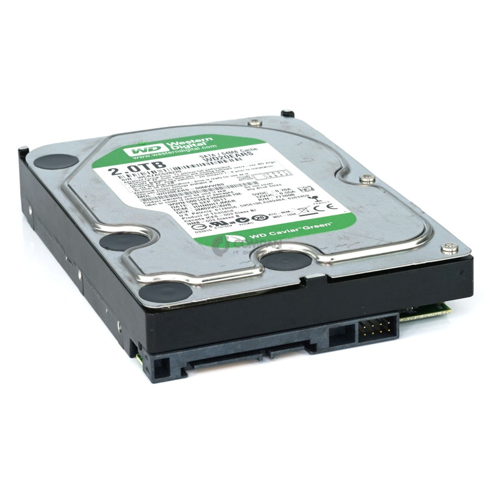 WD20EARS WD HDD 2TB 7.2K SATA 3.5" LFF 64MB CACHE