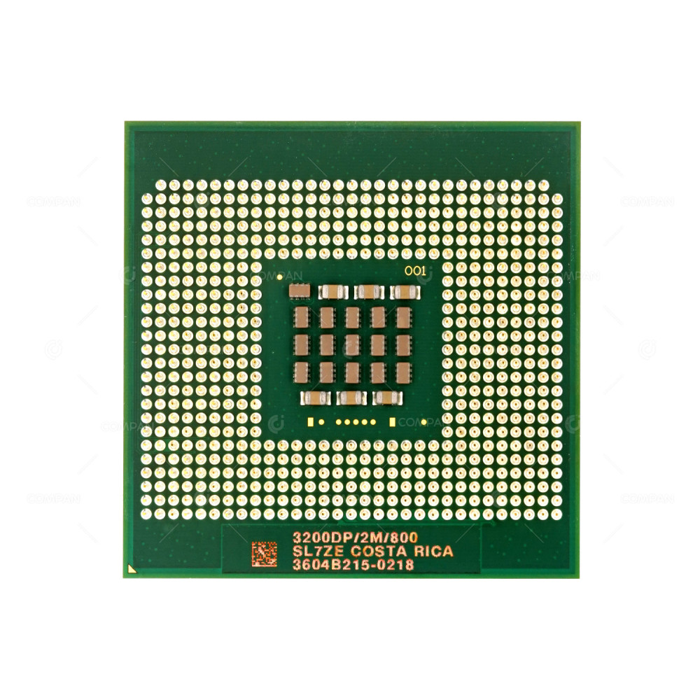 SL7ZE INTEL XEON 3.20GHZ 1-CORE 2MB L2 CACHE 110W SOCKET 604