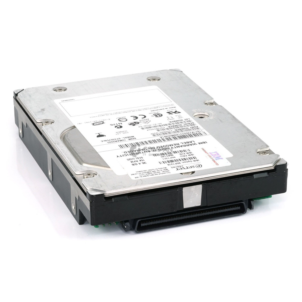 90P1321 IBM HARD DRIVE 36.4GB 15K 3.5 U320 SCSI