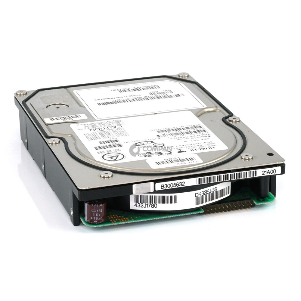 9Y782 DELL HARD DRIVE 36GB 10K U160 3.5 SCSI 80PIN