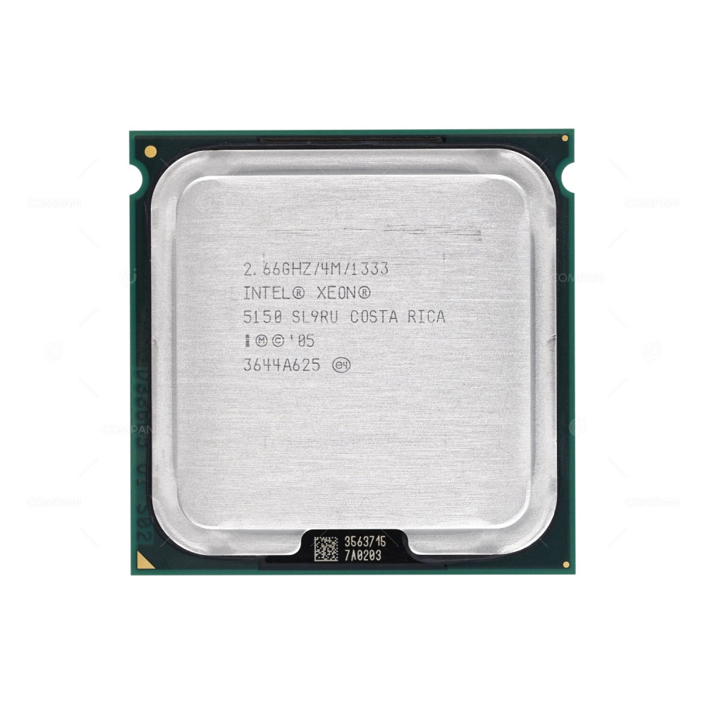 SL9RU INTEL XEON 5150 2.66GHZ 2-CORE 4MB L2 CACHE 65W SOCKET LGA771