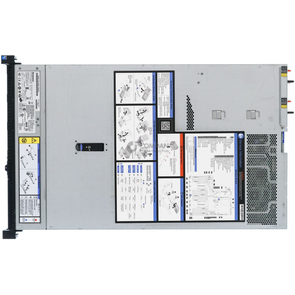 X3550 M5-8SFF LENOVO SYSTEM X3550 M5 2X INTEL XEON E5-2640 V4 @ 2.40GHZ RAM 64GB(4X 16GB DDR4 4X 2400MHZ)