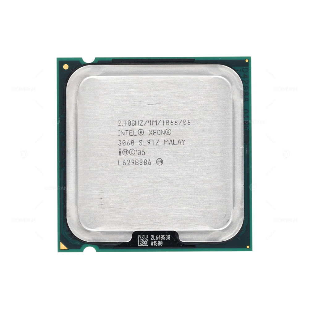 SL9TZ INTEL XEON 3060 2.40GHZ 2 CORE 4MB 1066MHZ 65W LGA775 L2 CACHE -
