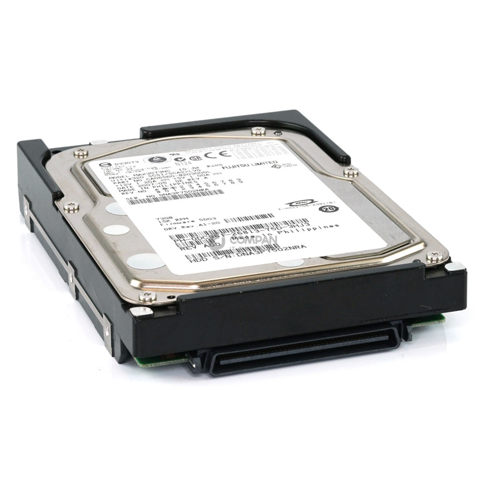 DC961 DELL HARD DRIVE 73GB 15K U320 3.5 SCSI HOT-SWAP