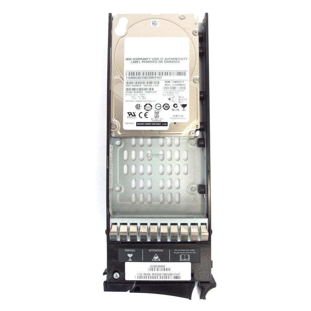 00Y2683 IBM HDD 600GB 10K SAS 6G 2.5" SFF HOT-SWAP FOR STORWIZE V7000