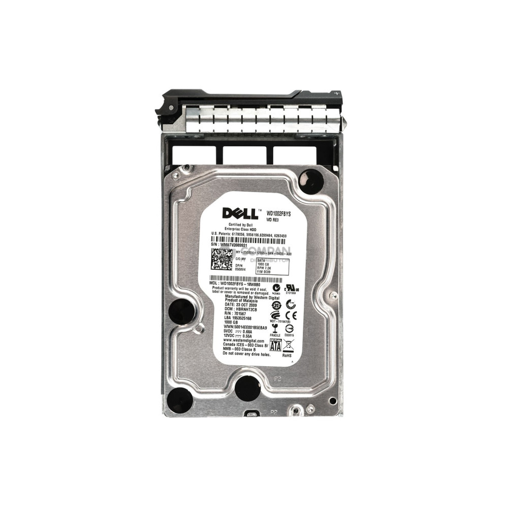 50XV4 DELL HDD 1TB 7.2K SATA 3.5" LFF