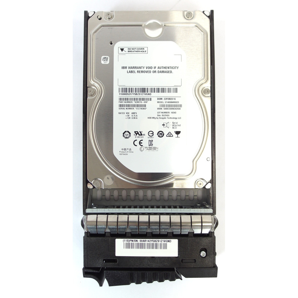85Y5869 IBM HDD 2TB 7.2K SAS 6G 3.5" LFF HOT-SWAP FOR STORWIZE V7000