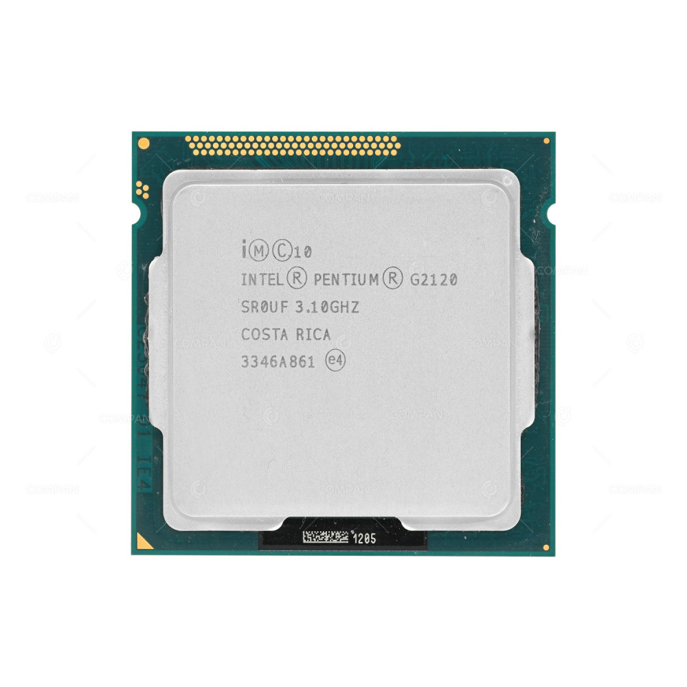SR0UF INTEL PENTIUM G2120 3.1GHZ 2CORE 3MB CACHE 55W SOCKET LGA1155 CM8063701095801