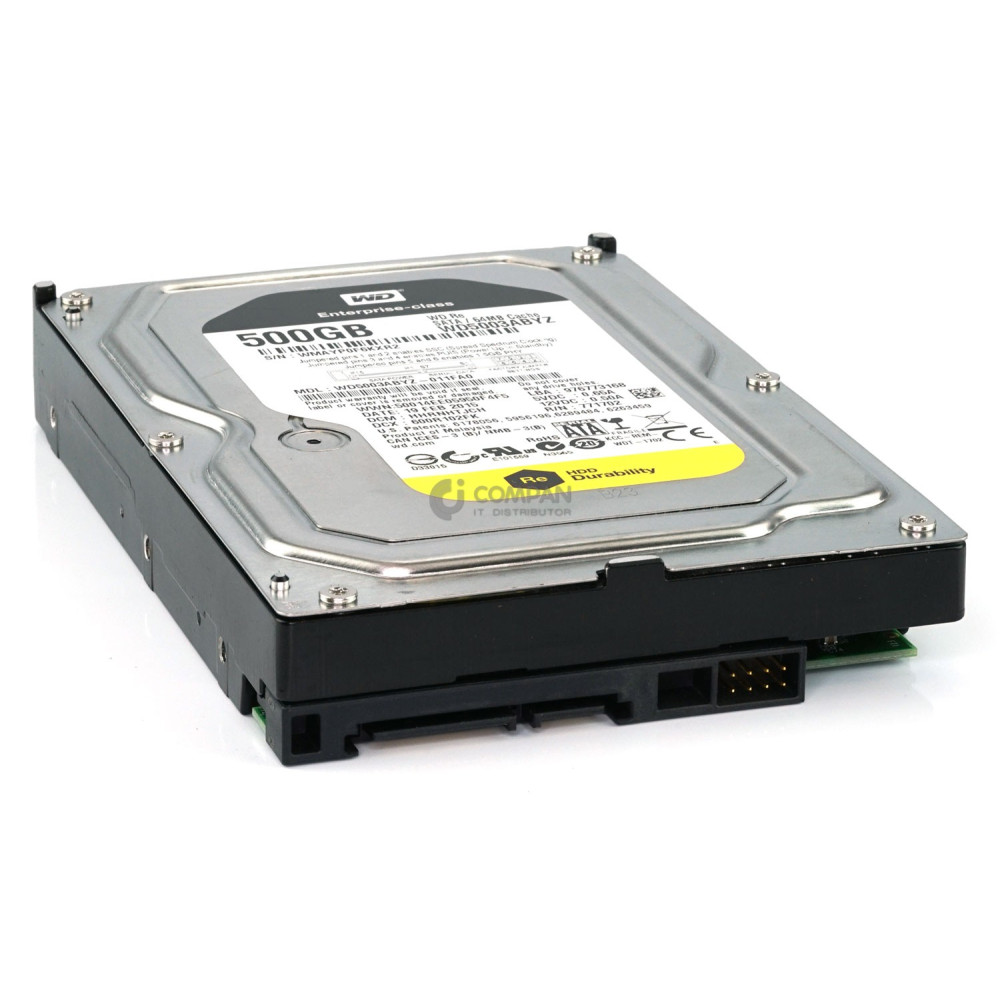 WD5003ABYZ WD HDD 500GB 7.2K SATA 3.5" LFF