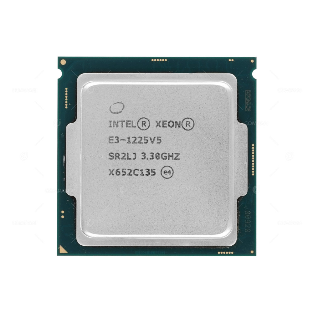 SR2LJ INTEL XEON E3-1225 V5 3.30GHZ 4-CORE 8MB L3 CACHE 80W LGA1151