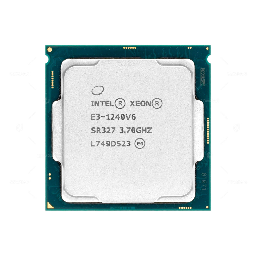 SR327 INTEL XEON E3-1240 V6 3.70GHz 4-CORE 8MB L3 CACHE 72W LGA1151