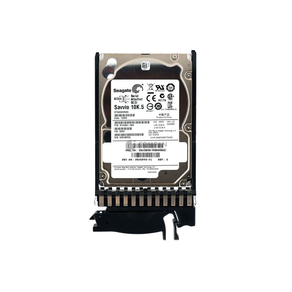 FRUKF64-01 DOT HILL HARD DRIVE 600GB 10K 6G 2.5  SAS