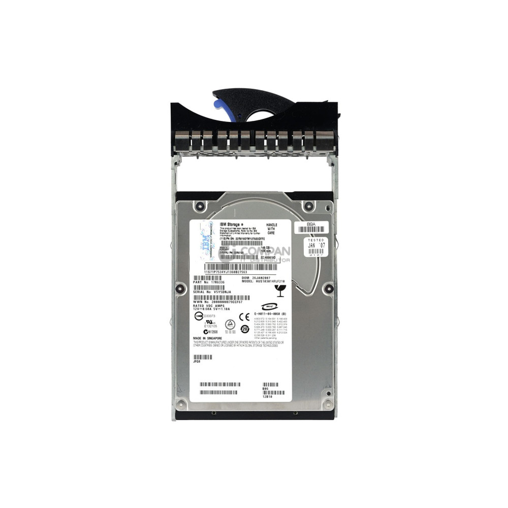 22R6160 IBM HDD 146GB 10K FATA 2G 3.5 LFF HOT-SWAP