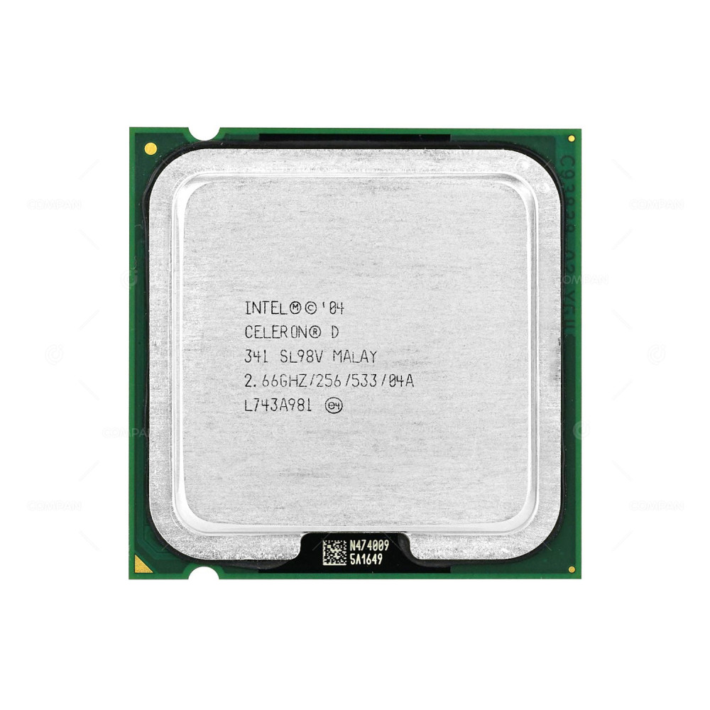 SL98V  INTEL CELERON D PROCESSOR 331 1-CORE 2.66 GHZ 256KB CACHE  84W CPU