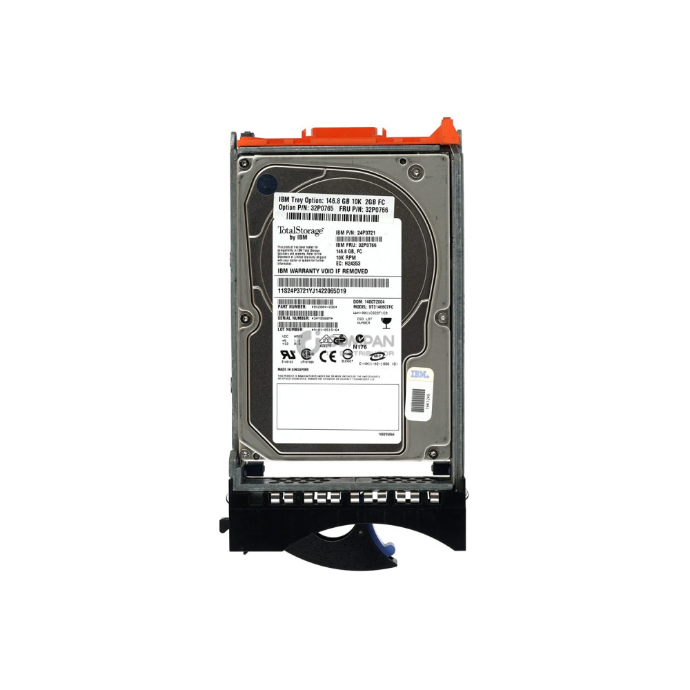 32P0766 IBM HDD 146.8GB 10K FATA 2G 3.5" LFF HOT-SWAP