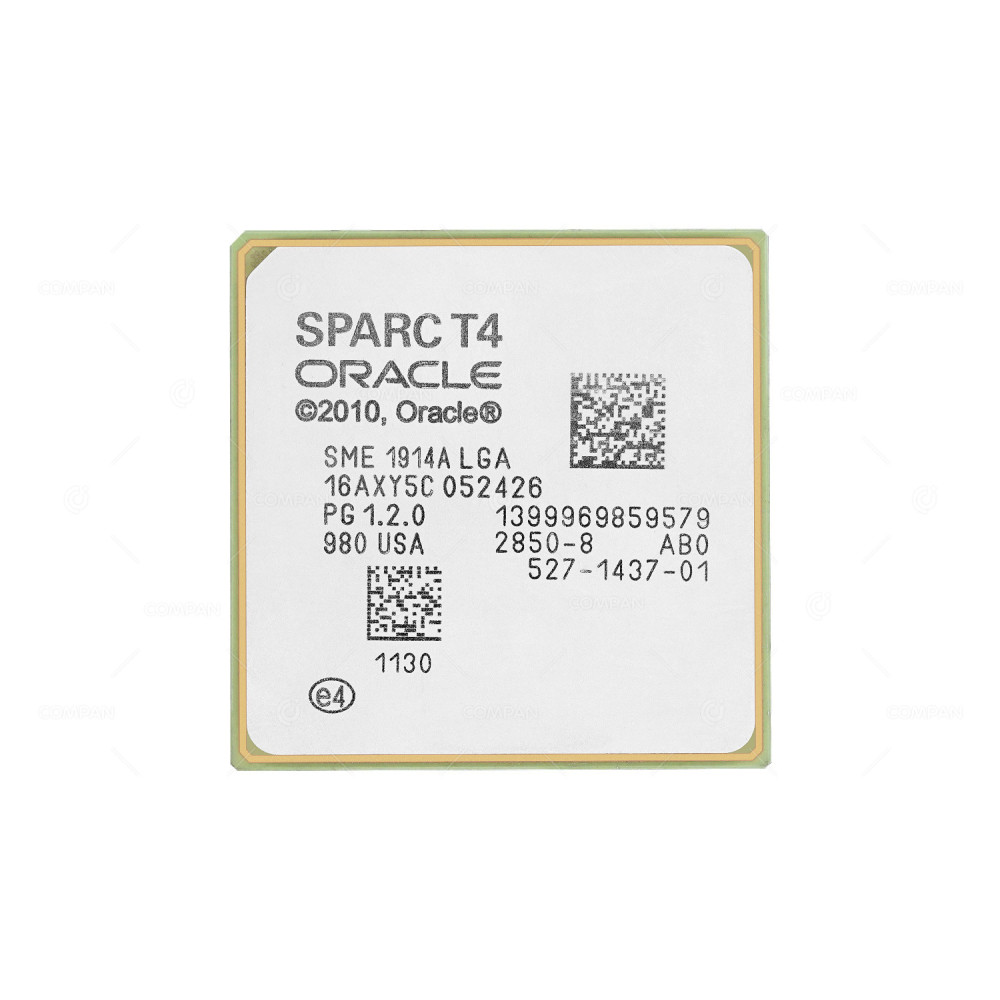 527-1437-01 SUN ORACLE 3.00GHZ 8-CORE 4MB CACHE 240W FOR SPARC T4-2