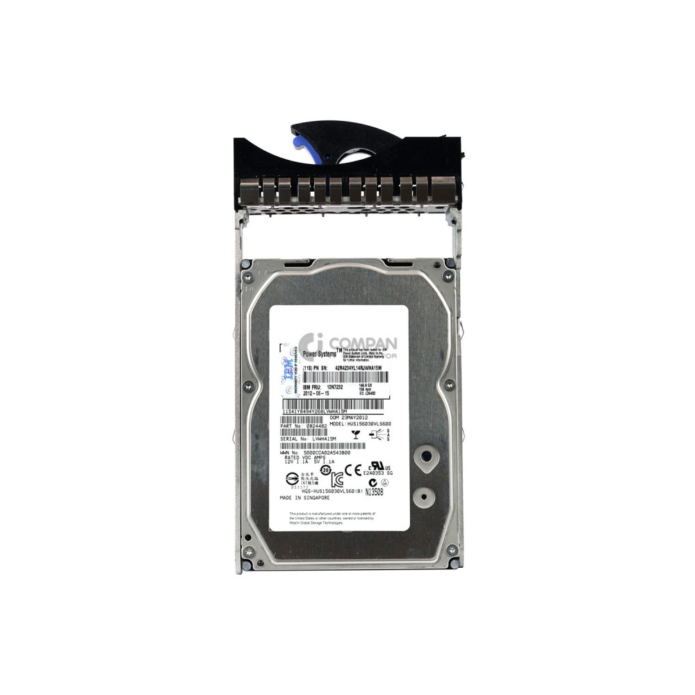 10N7232 IBM HDD 146.8GB 15K SAS 3G 3.5" LFF FOR IBM POWER SERIES